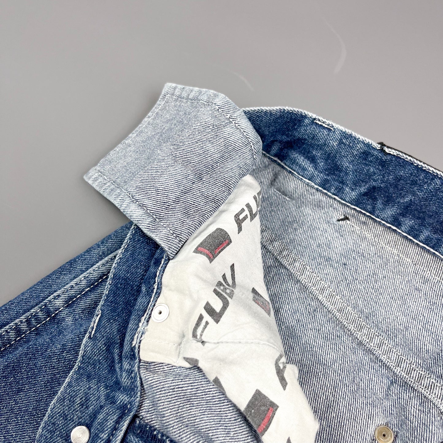 FUBU (For Us By Us) Reflective Carpenter Jeans - Size: 32"
