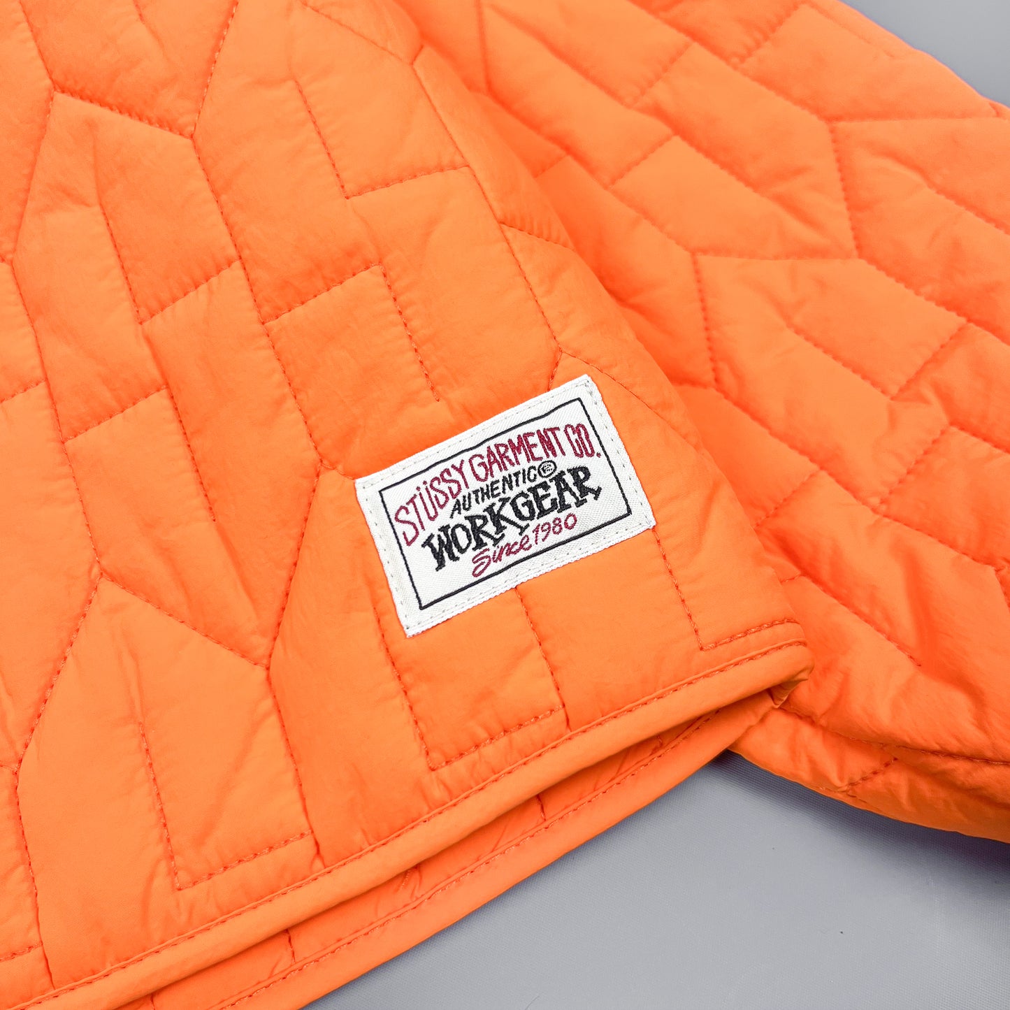 Stüssy S Repeating Quilted Liner Jacket - Size: Large