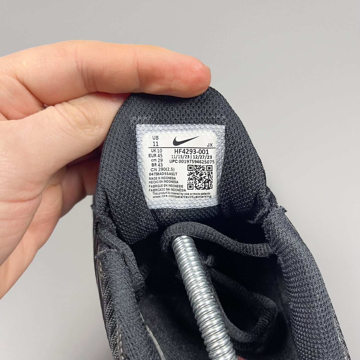 Nike Air Max Plus Tuned Tn 'Carbon Fiber' - Size: UK10