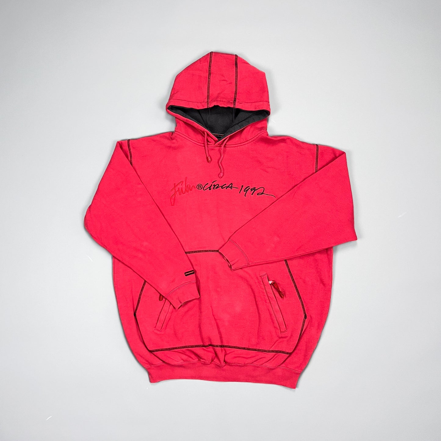 FUBU Circa 1992 Red Full Tracksuit