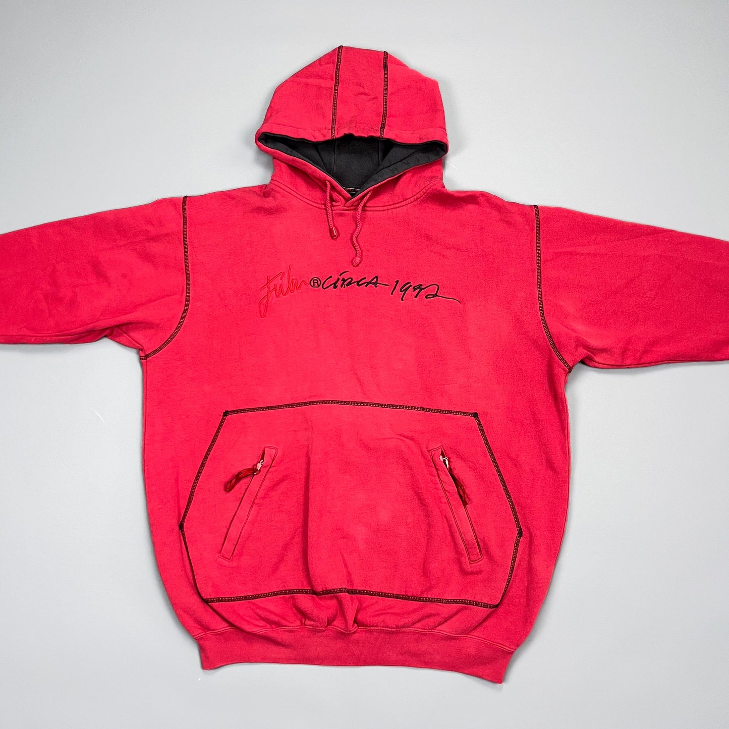 FUBU Circa 1992 Red Full Tracksuit