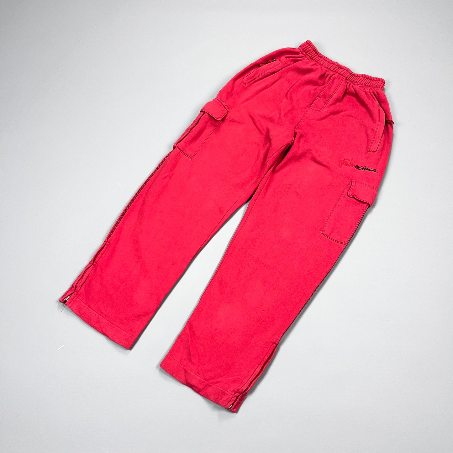 FUBU Circa 1992 Red Full Tracksuit