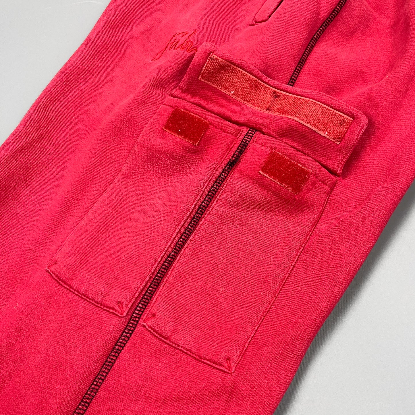 FUBU Circa 1992 Red Full Tracksuit