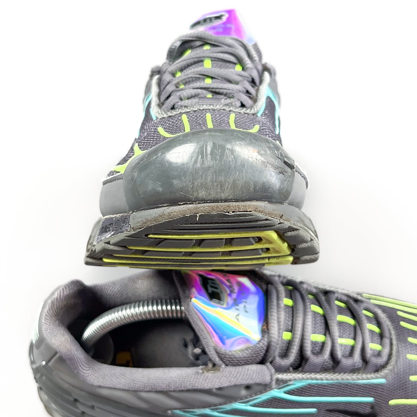 Nike Air Max Plus Tuned Tn 3 'Iron Grey Iridescent' - Size: UK7.5