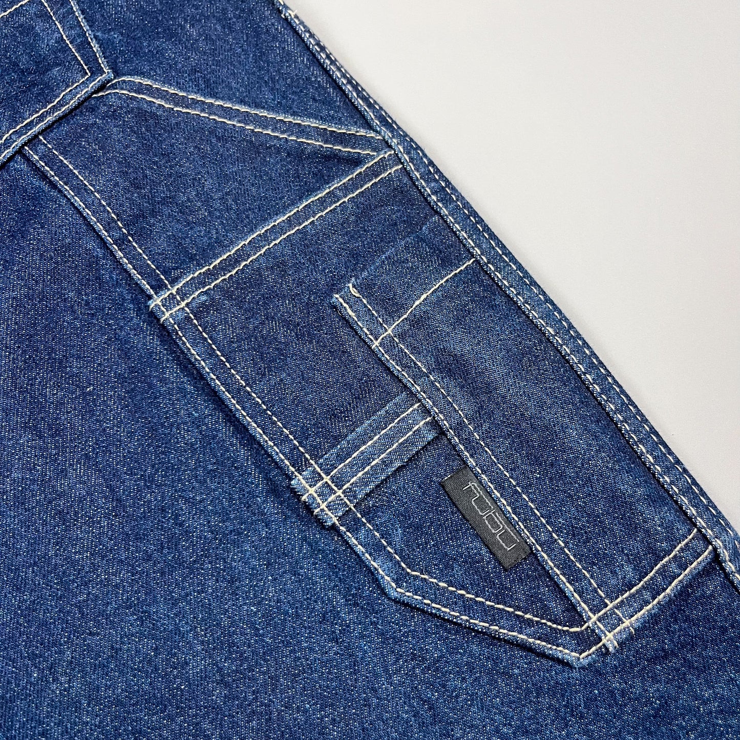 FUBU Denim Indigo Carpenter Jeans - Size: 32"
