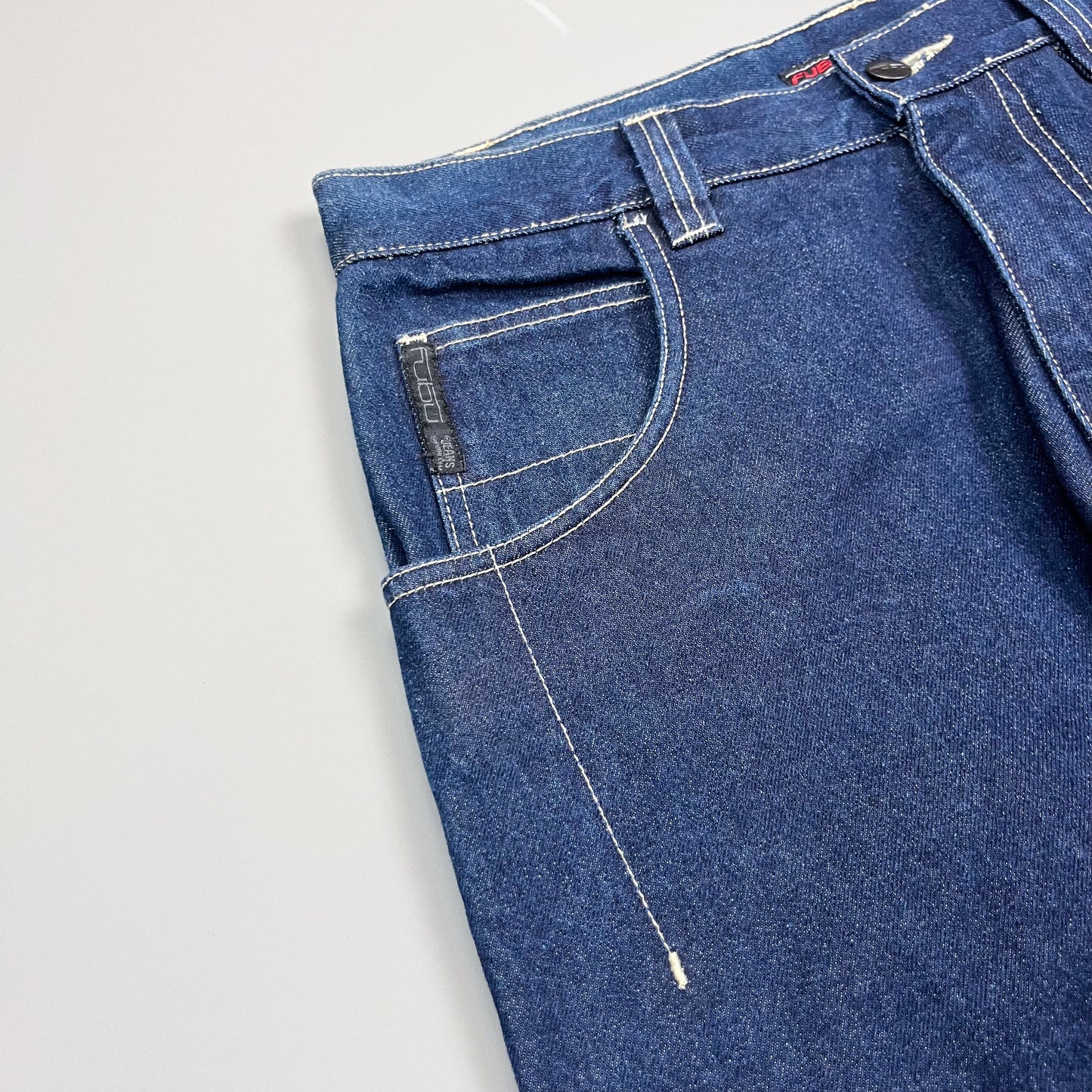 FUBU Denim Indigo Carpenter Jeans - Size: 32"