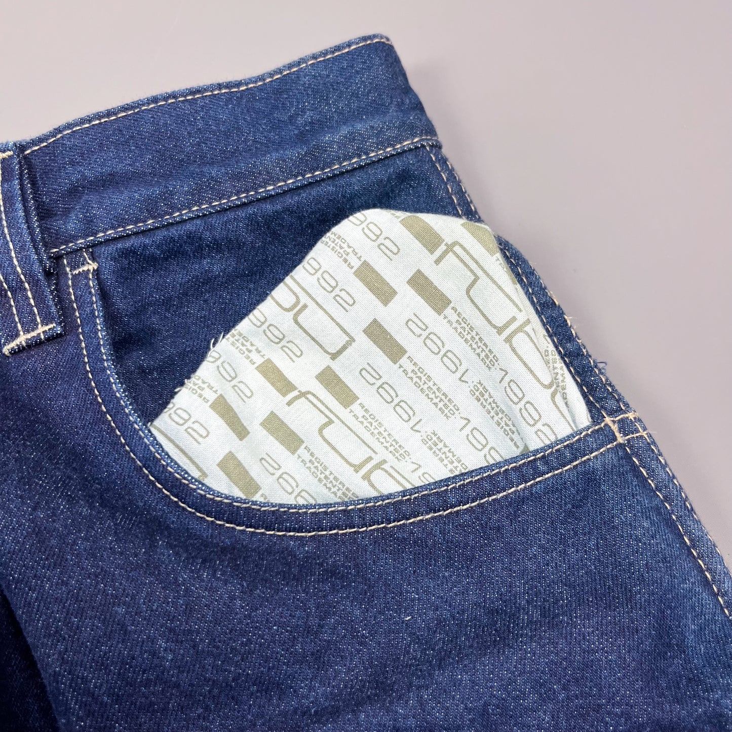 FUBU Denim Indigo Carpenter Jeans - Size: 32"