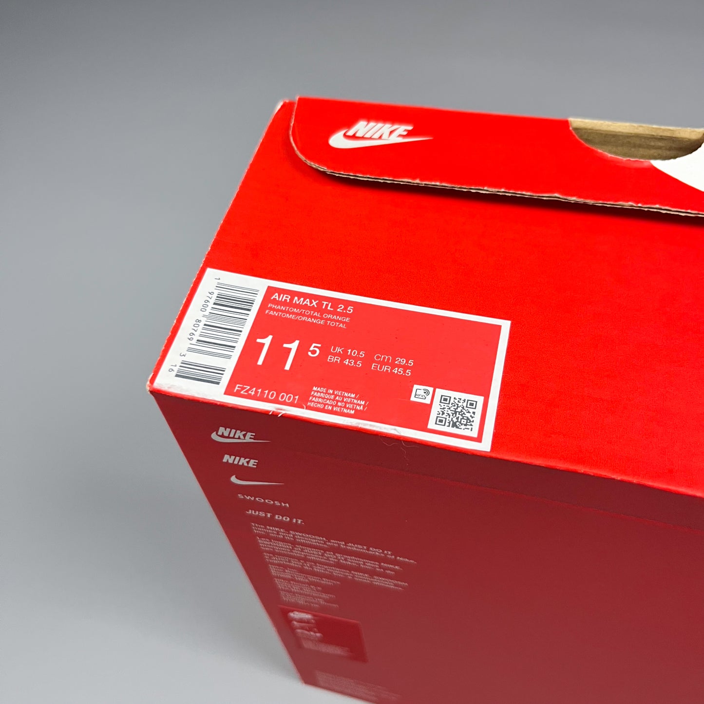 Nike Air Max TL 2.5 'Total Orange' - Size: UK10.5 is