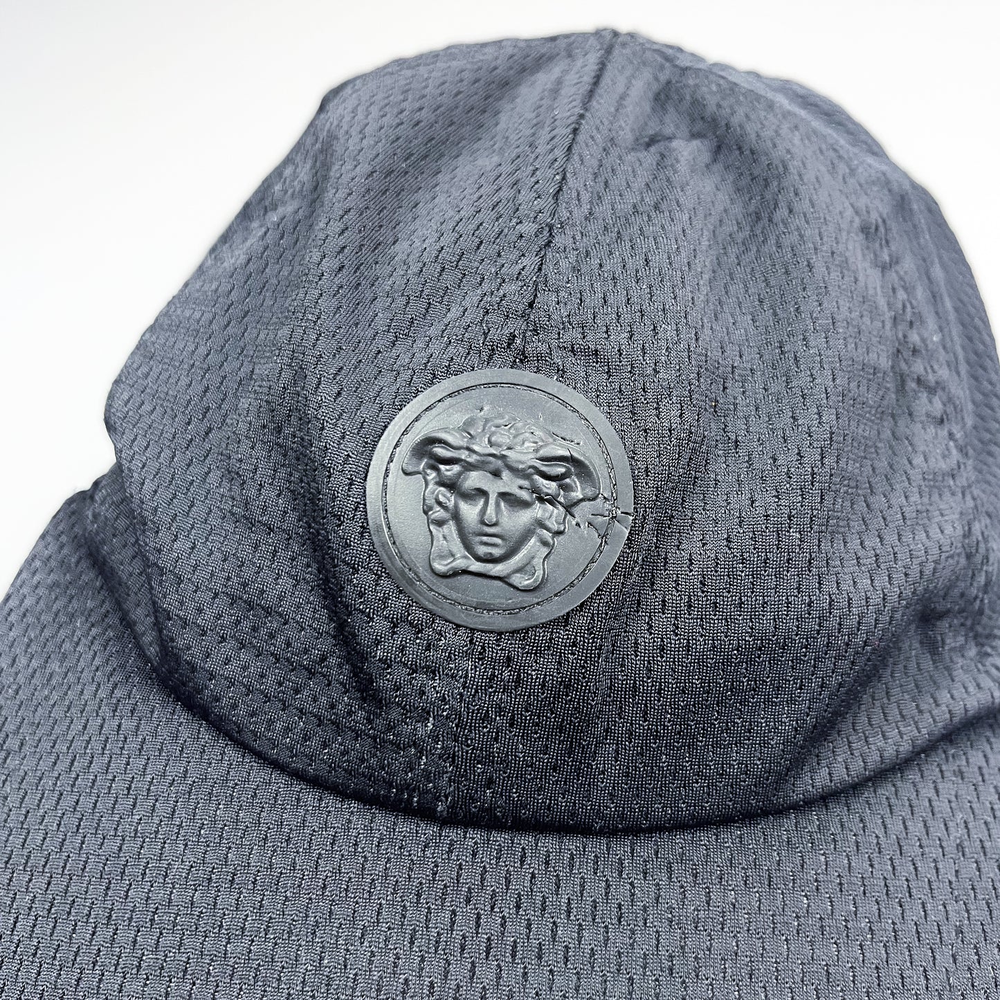 Versace Mesh Medusa Cap