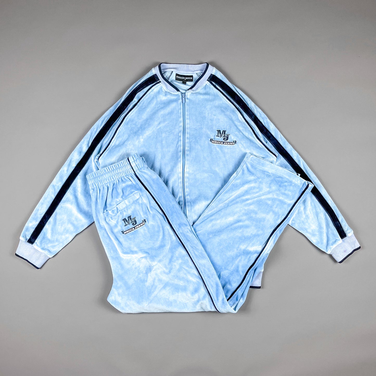 Mecca Jeans Full Velour Tracksuit