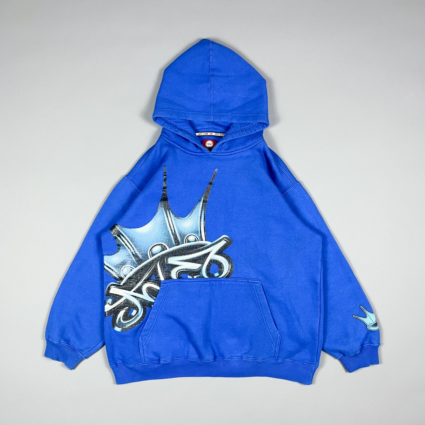 JNCO Heavy Weight Snake Print Pull Over Hoodie - Size: Small