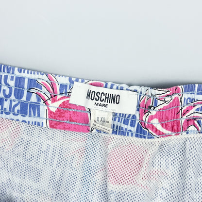 Moschino Mare 'Pink Crab' Shorts - Size: XXL