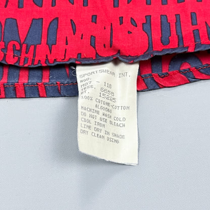 Moschino Jeans Crazy Long Sleeve Shirt - Size: XL