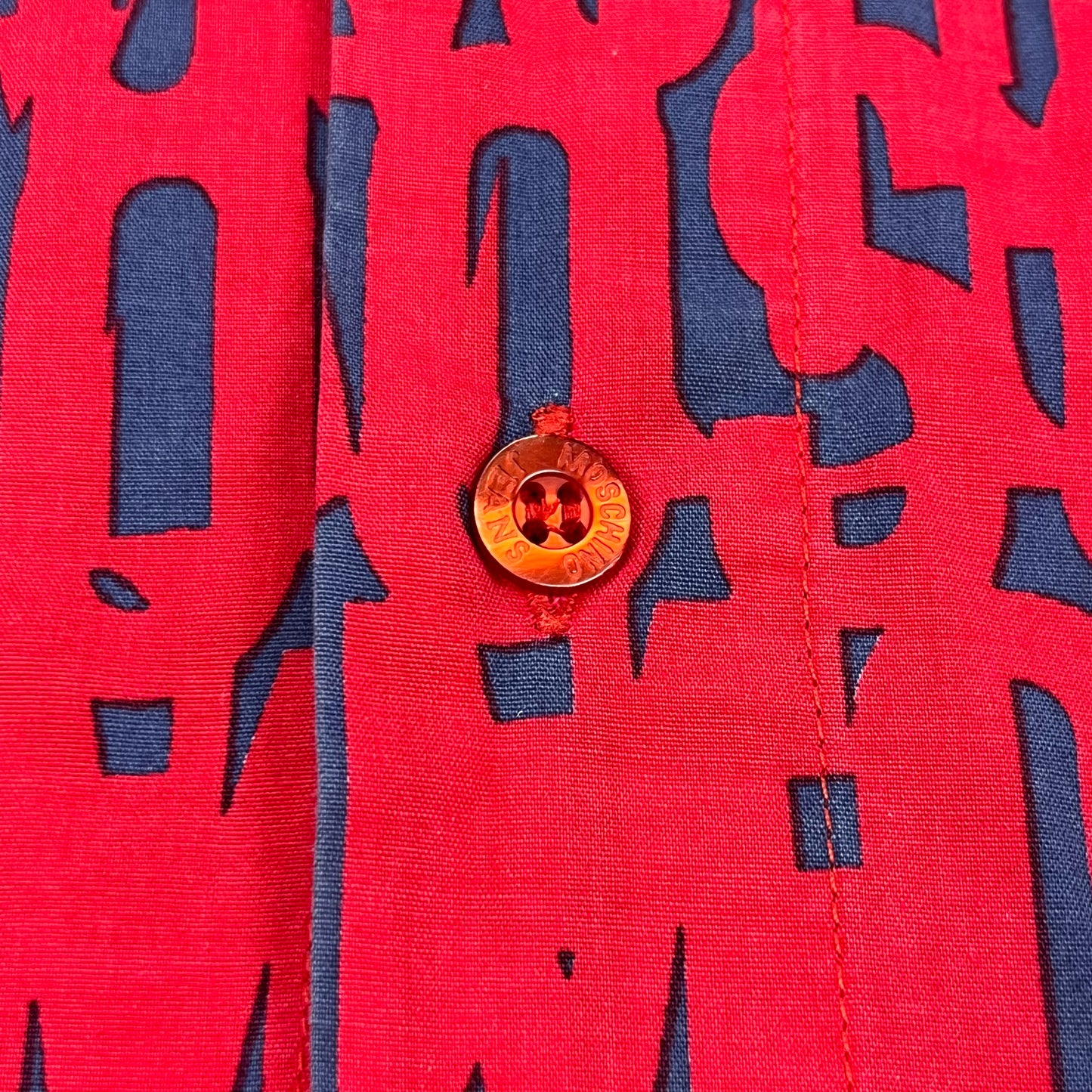 Moschino Jeans Crazy Long Sleeve Shirt - Size: XL