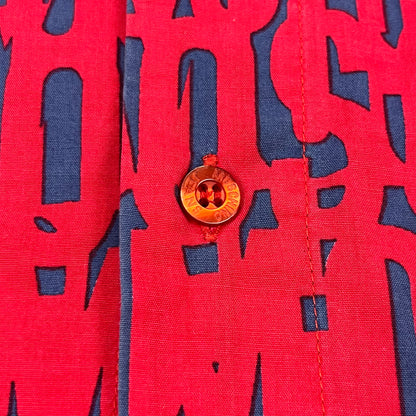 Moschino Jeans Crazy Long Sleeve Shirt - Size: XL