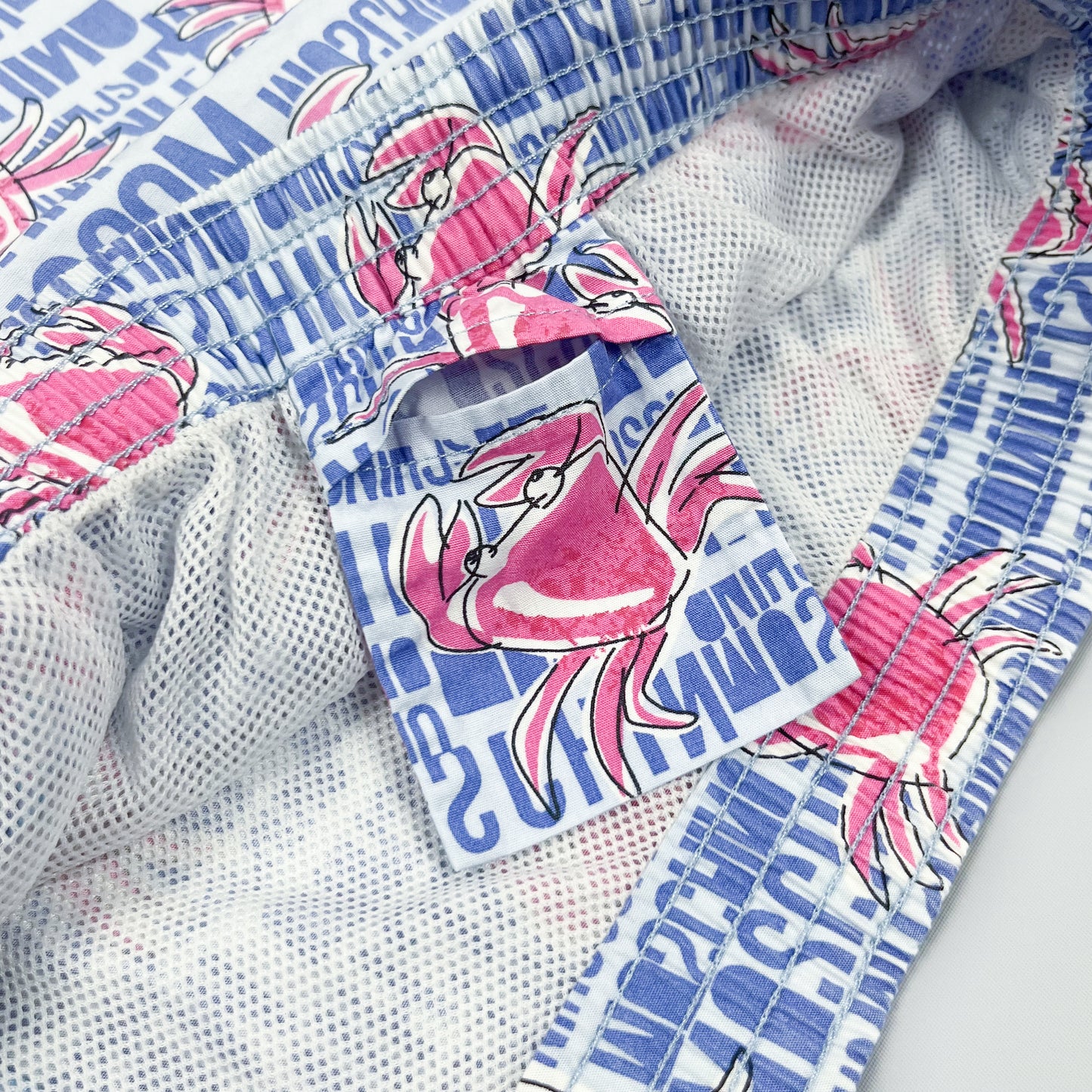 Moschino Mare 'Pink Crab' Shorts - Size: XXL