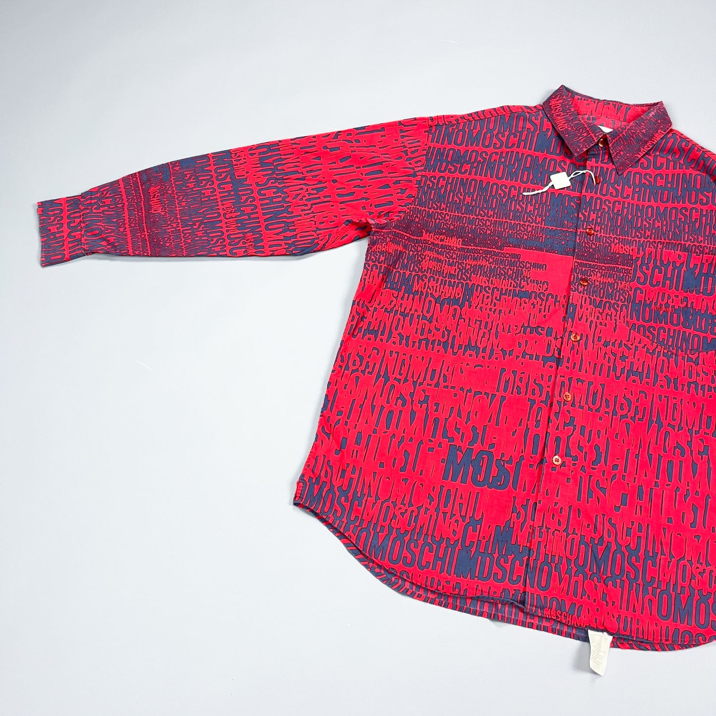 Moschino Jeans Crazy Long Sleeve Shirt - Size: XL