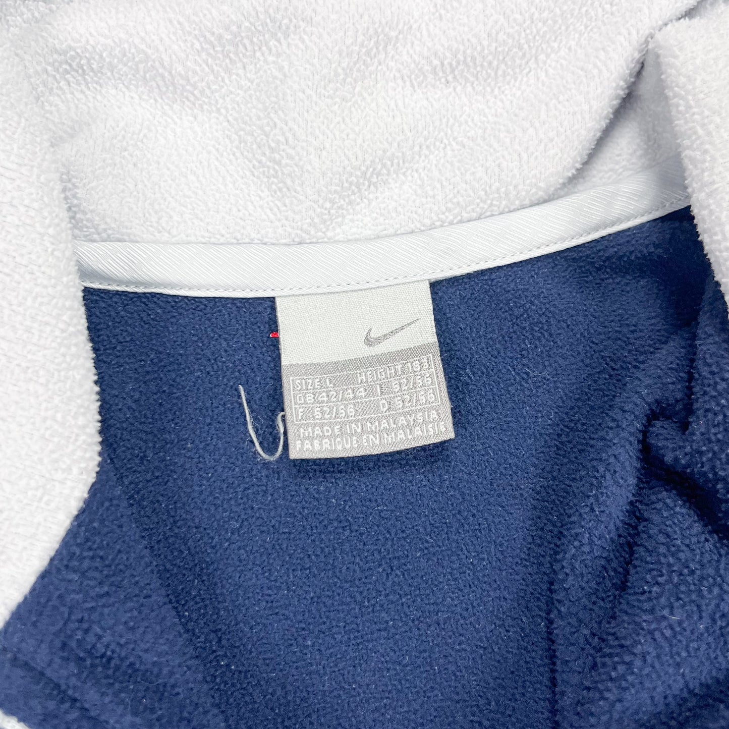 Nike Air Max Plus Tn Tuned 1/4 Quarter Zip Fleece - Early 2000's - Size: Large