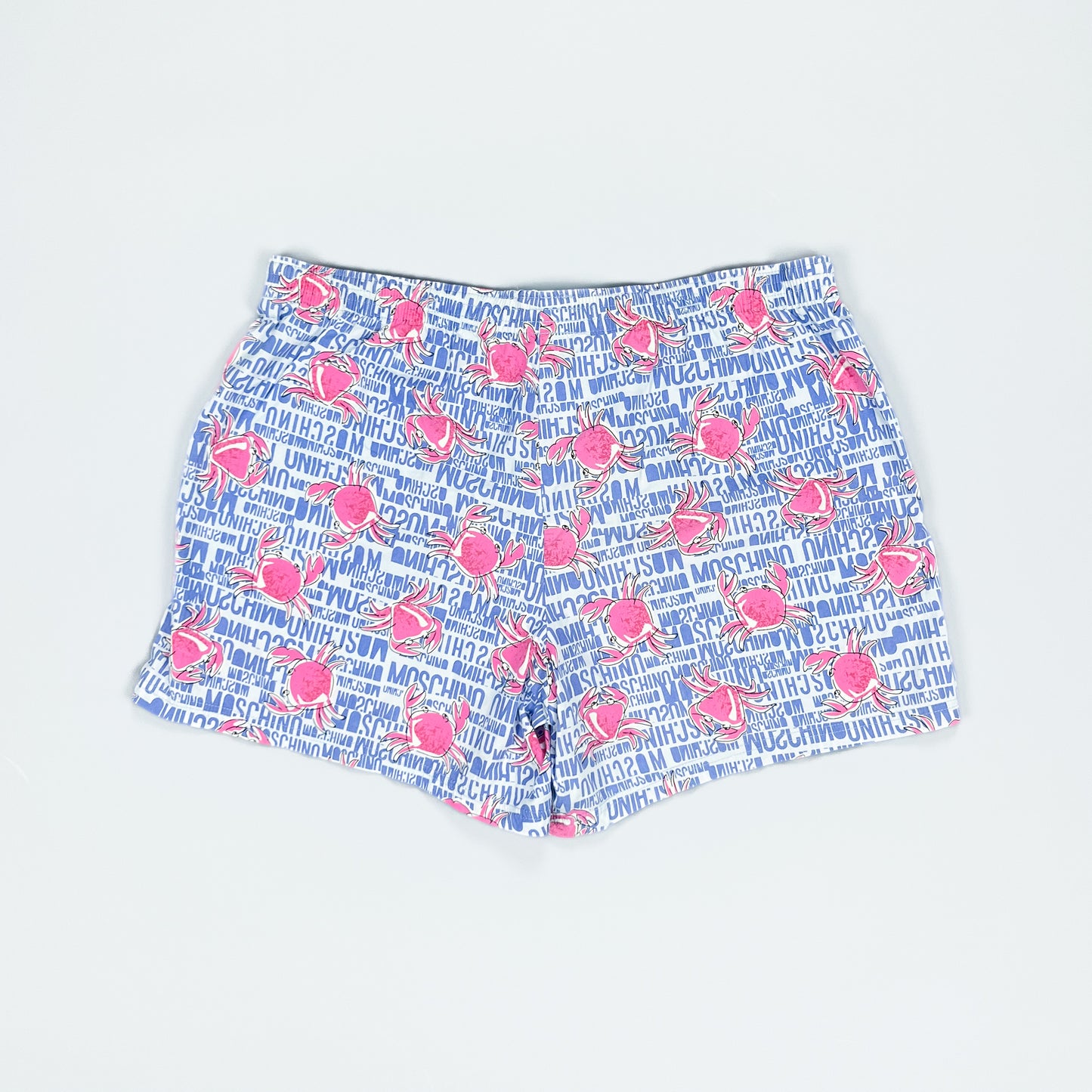 Moschino Mare 'Pink Crab' Shorts - Size: XXL