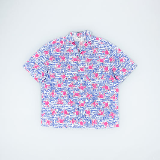 Moschino Mare 'Pink Crab' Shirt - Size: XXL