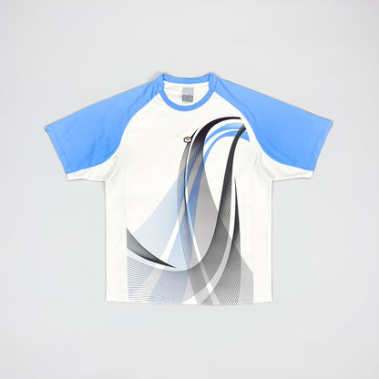 Nike Air Max Plus Tuned Tn 'Laser Swirl' White T-shirt - Size: Medium