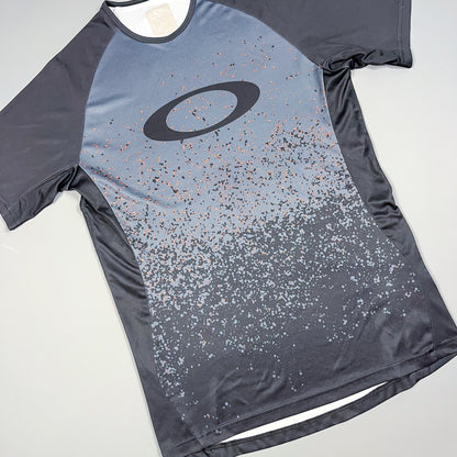 Oakley O-Hydrolix ‘Digital Embers’ MTB T-shirt