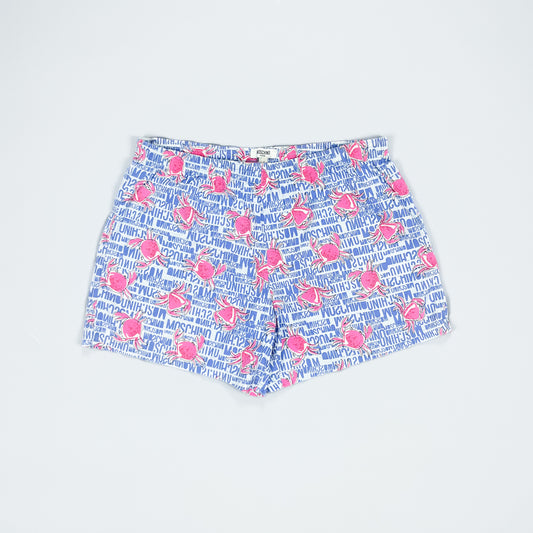 Moschino Mare 'Pink Crab' Shorts - Size: XXL
