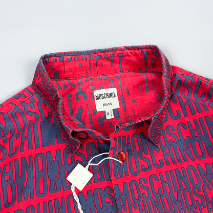 Moschino Jeans Crazy Long Sleeve Shirt - Size: XL