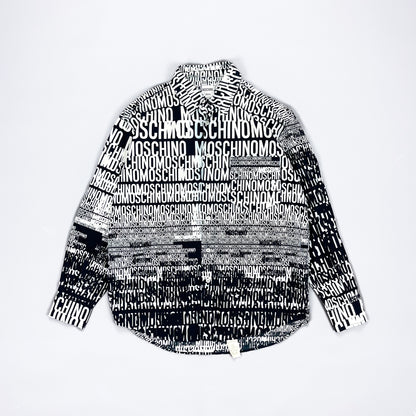 Moschino Jeans 'Crazy' Print Shirt - Size: Medium