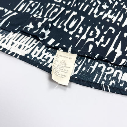 Moschino Jeans 'Crazy' Print Shirt - Size: Medium