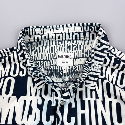 Moschino Jeans 'Crazy' Print Shirt - Size: Medium