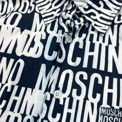 Moschino Jeans 'Crazy' Print Shirt - Size: Medium