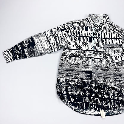 Moschino Jeans 'Crazy' Print Shirt - Size: Medium