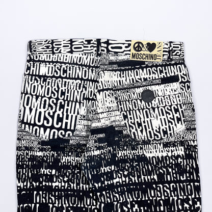 Moschino Jeans 'Crazy' Print Denim Jeans - Size: 36"