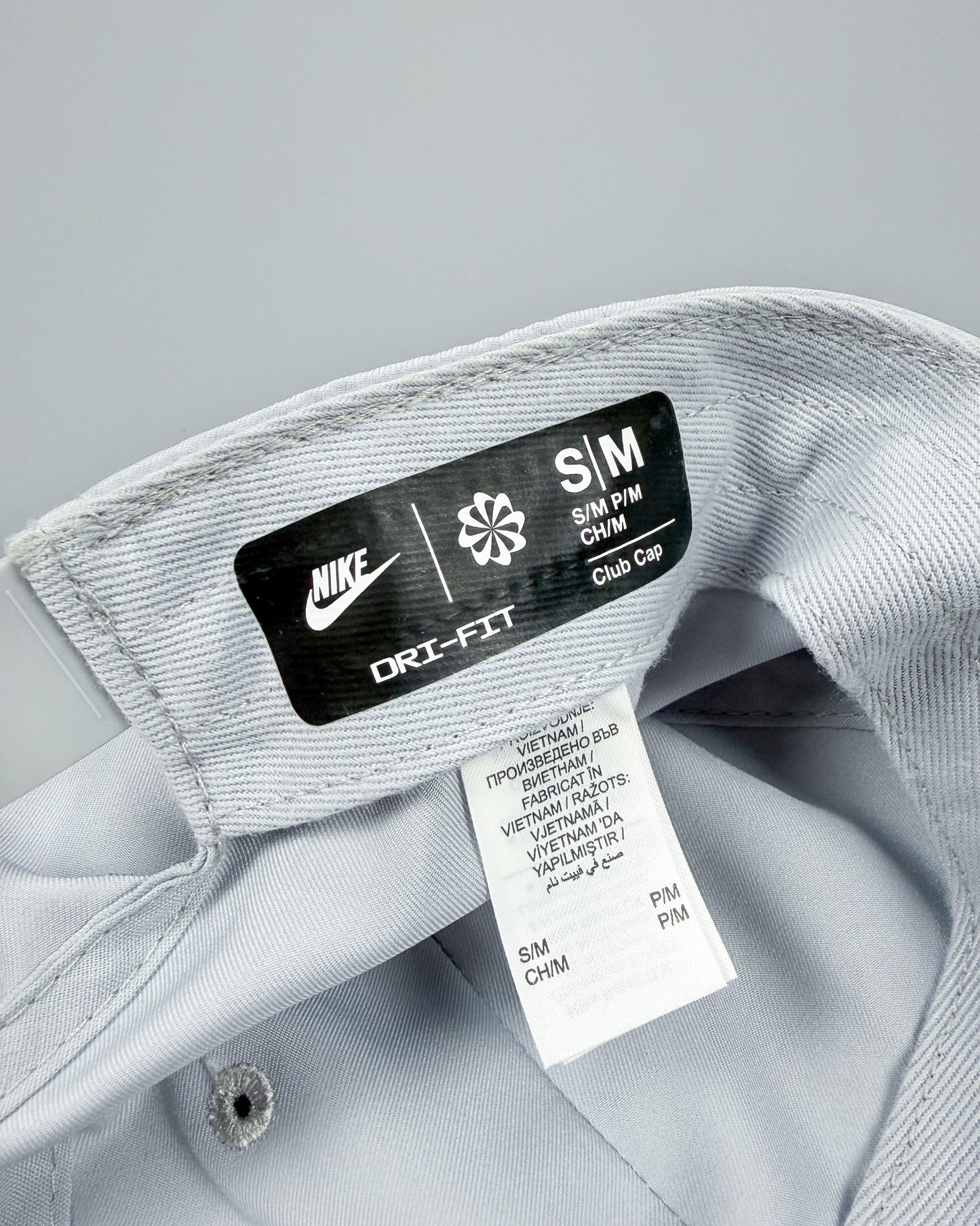 Nike Air Max Plus Tuned Tn 6 Panel Cap - Grey - Size: S/M
