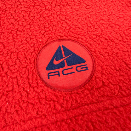 Nike ACG 1998 Sherpa Fleece Balaclava Hoodie Red & Navy - Size: Small/Medium