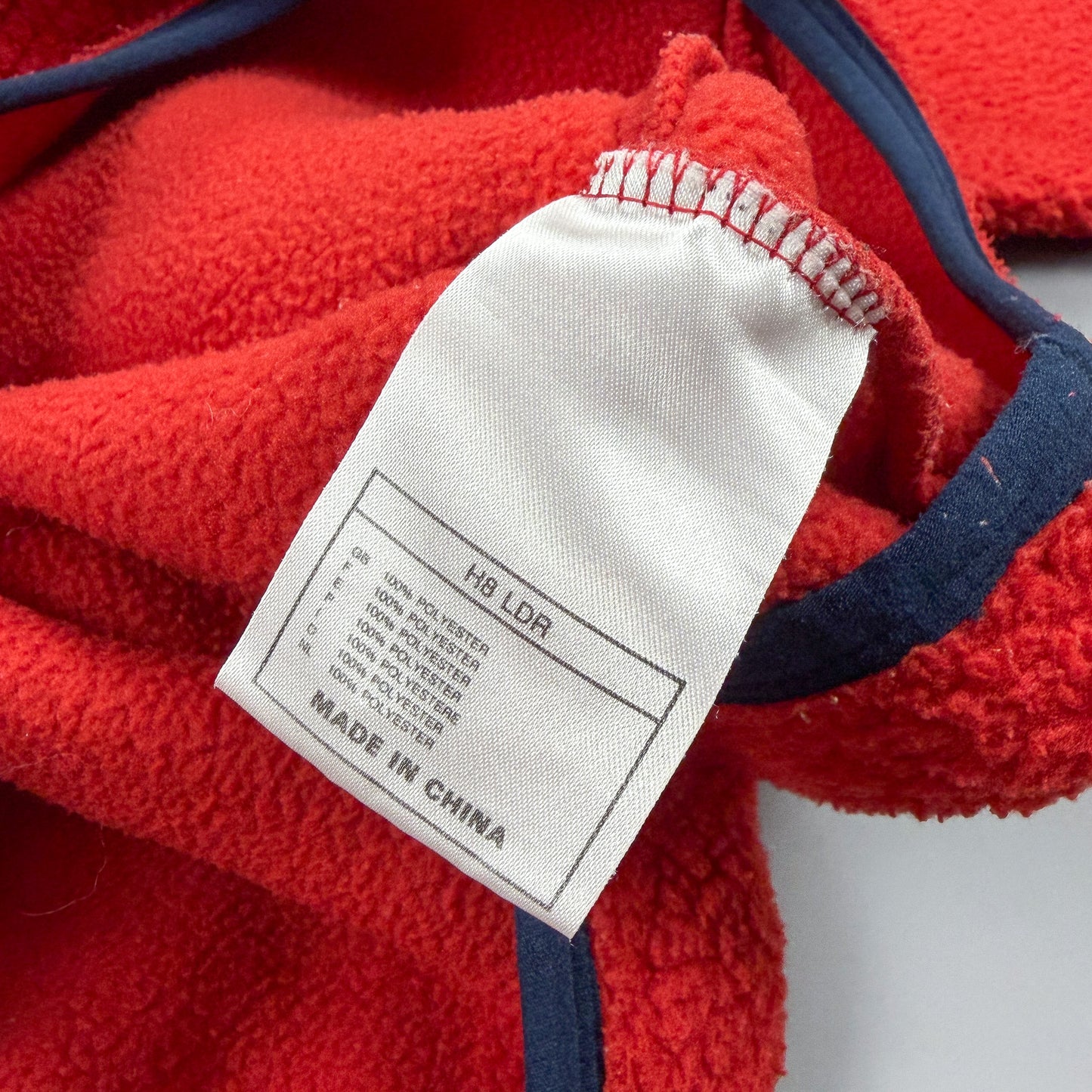 Nike ACG 1998 Sherpa Fleece Balaclava Hoodie Red & Navy - Size: Small/Medium