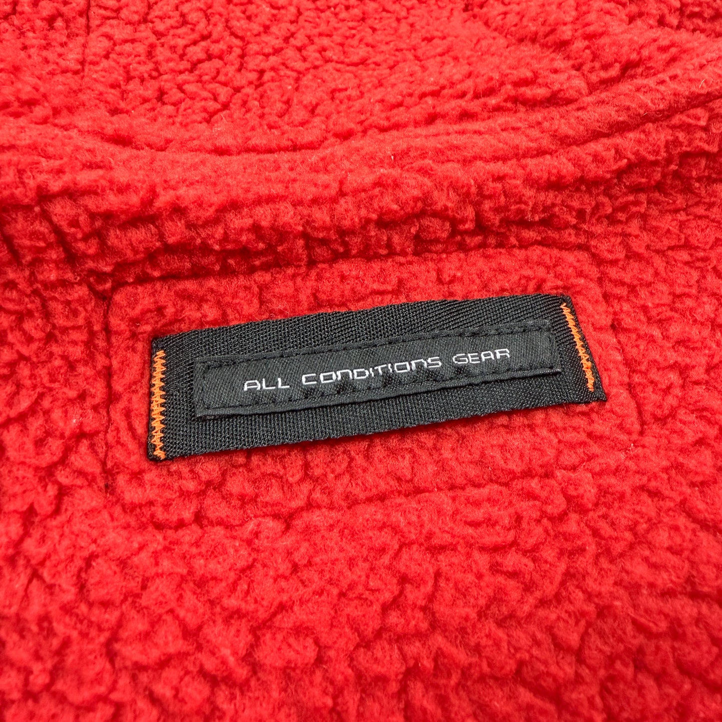Nike ACG 1998 Sherpa Fleece Balaclava Hoodie Red & Navy - Size: Small/Medium