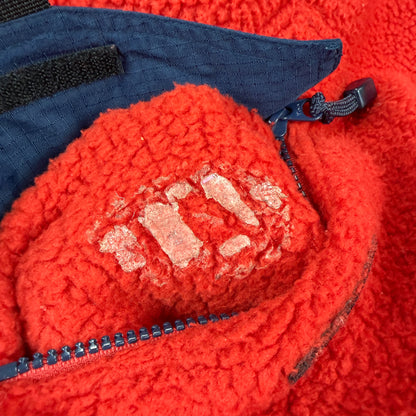 Nike ACG 1998 Sherpa Fleece Balaclava Hoodie Red & Navy - Size: Medium/Large