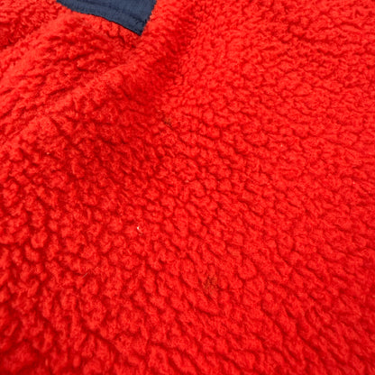 Nike ACG 1998 Sherpa Fleece Balaclava Hoodie Red & Navy - Size: Medium/Large