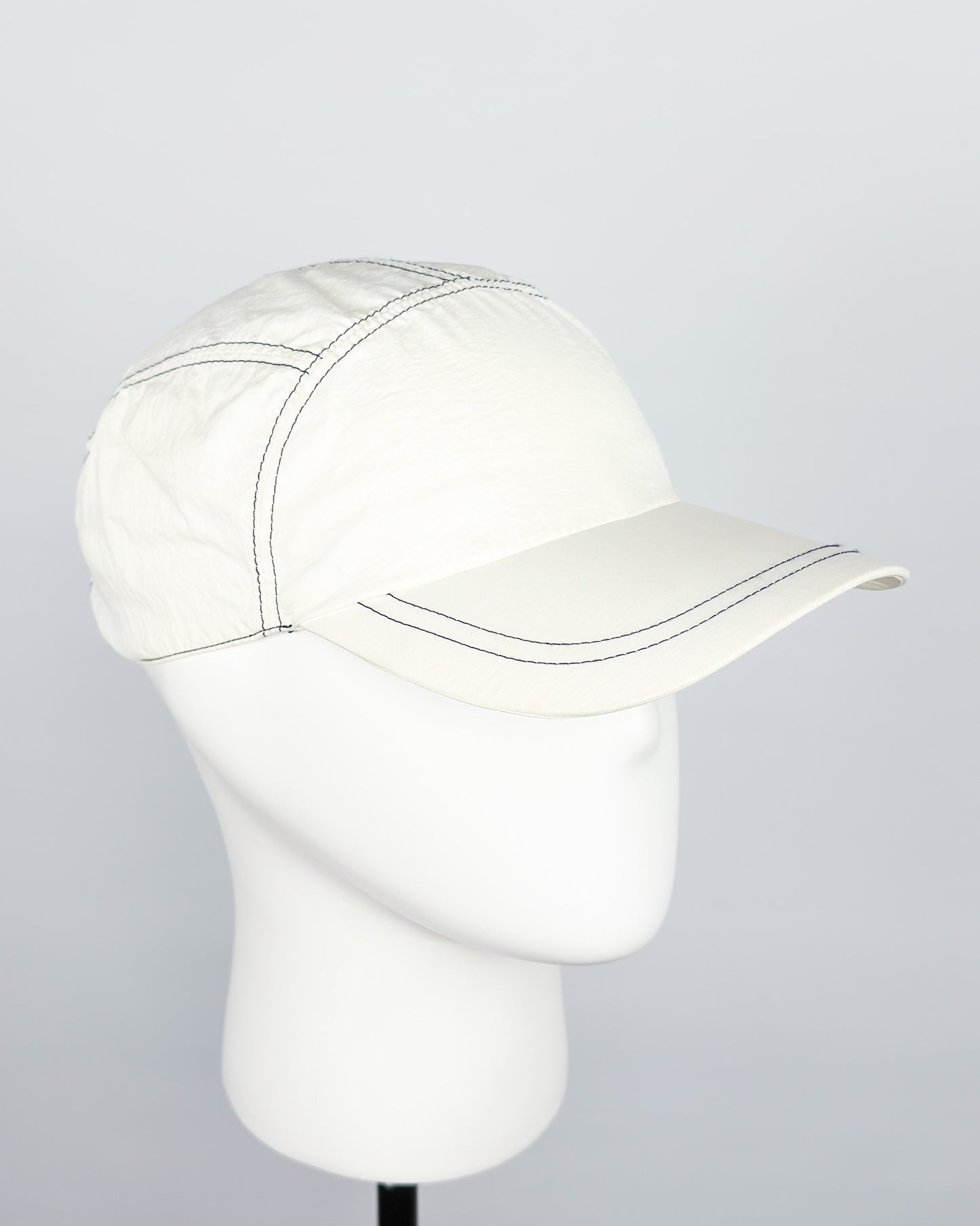 90's Moschino Mare 5 Panel Cap - White/Navy