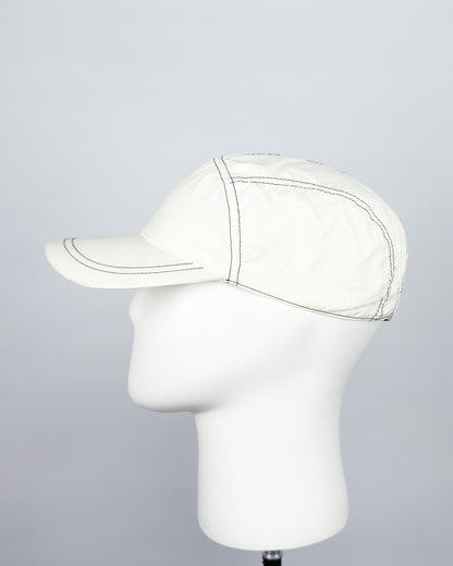 90's Moschino Mare 5 Panel Cap - White/Navy