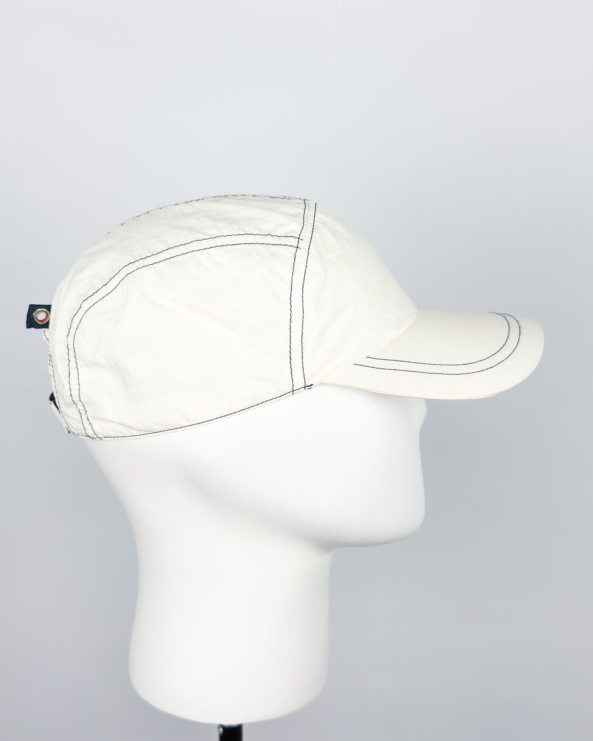 90's Moschino Mare 5 Panel Cap - White/Navy
