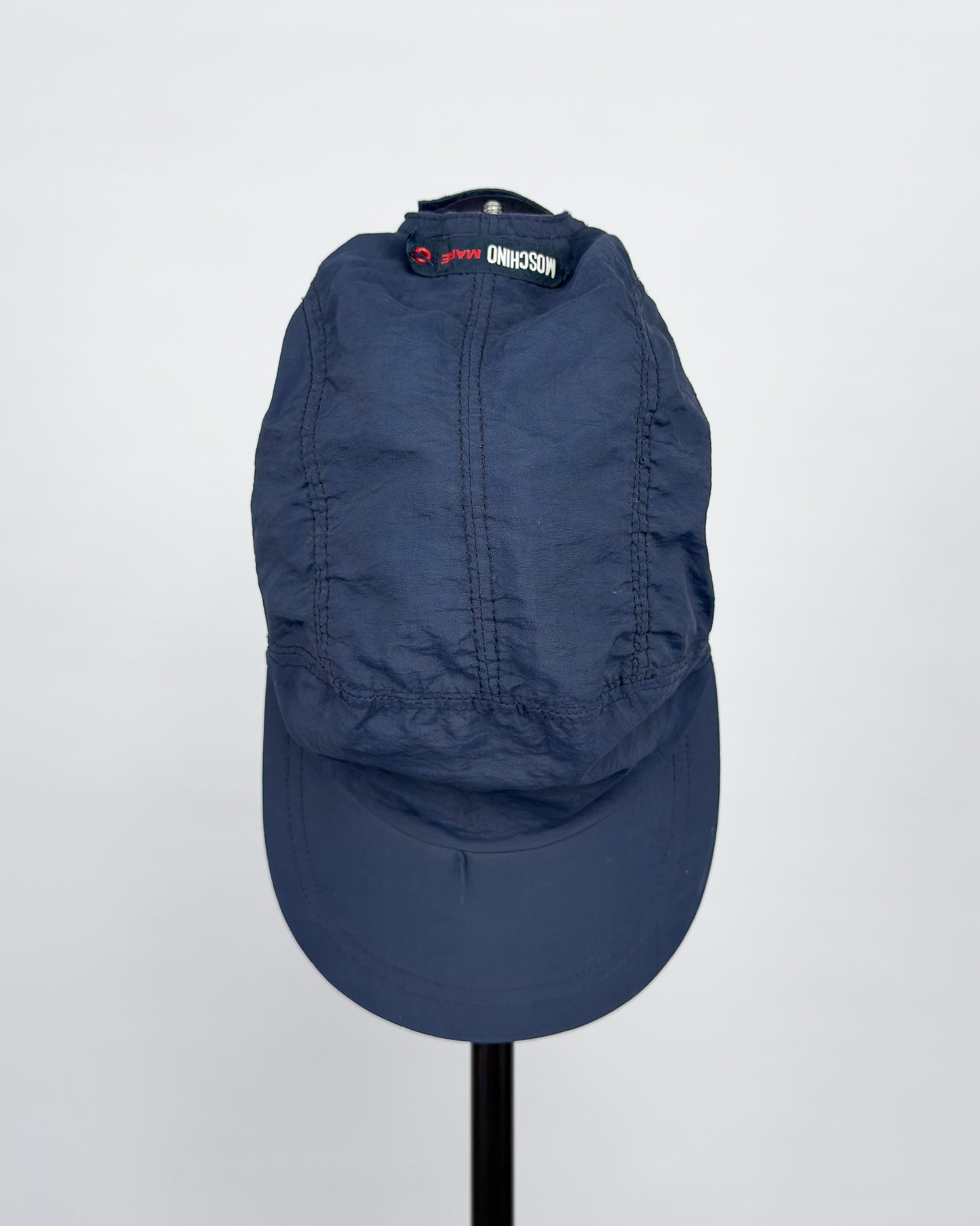 90's Moschino Mare 5 Panel Cap - Navy
