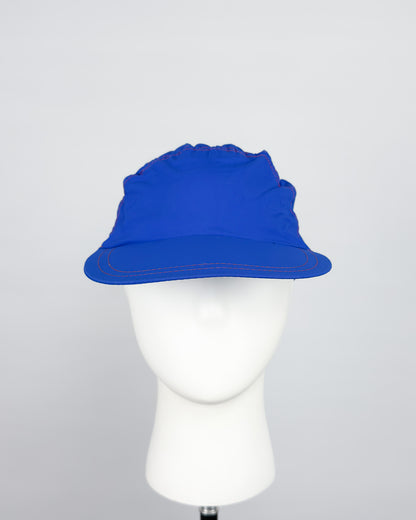 90's Moschino Mare 'Sea Lover' 5 Panel Cap - Royal Blue/Red
