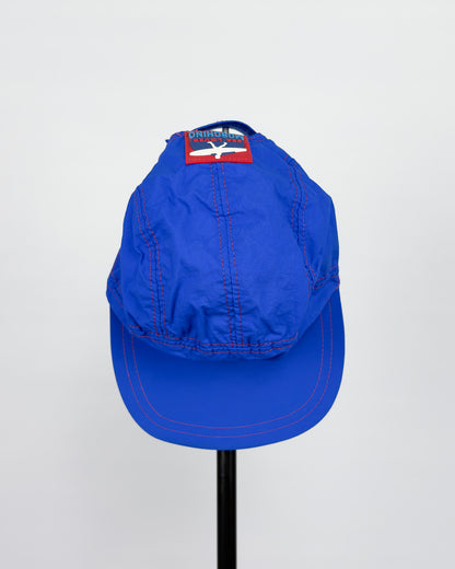 90's Moschino Mare 'Sea Lover' 5 Panel Cap - Royal Blue/Red