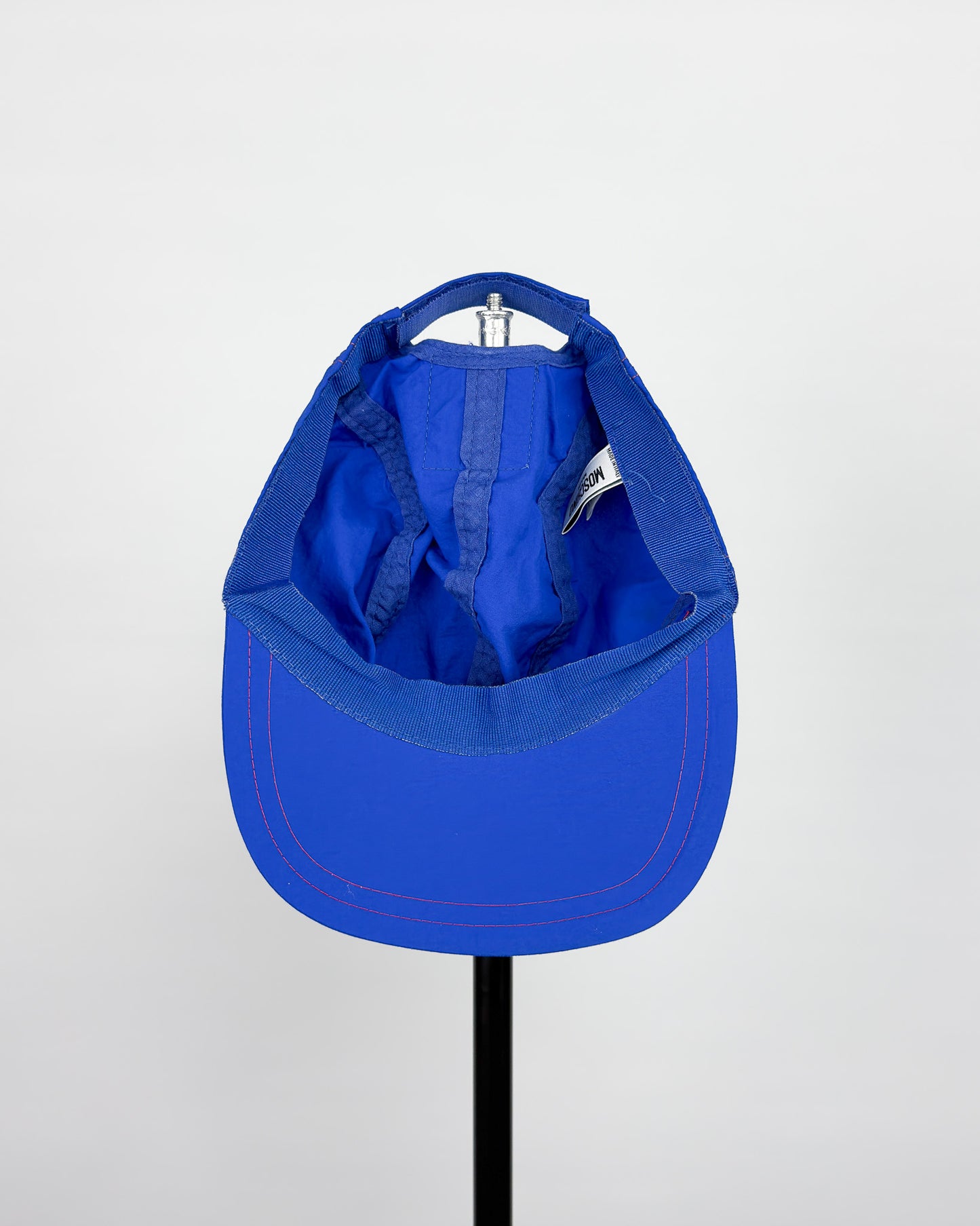 90's Moschino Mare 'Sea Lover' 5 Panel Cap - Royal Blue/Red
