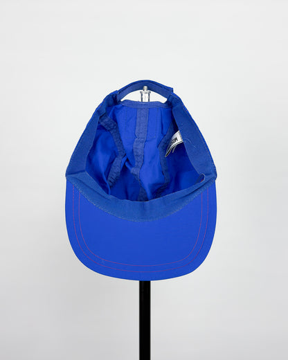 90's Moschino Mare 'Sea Lover' 5 Panel Cap - Royal Blue/Red