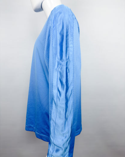 Nike Early 2000's Mesh Satin Sweatshirt - Size: Large