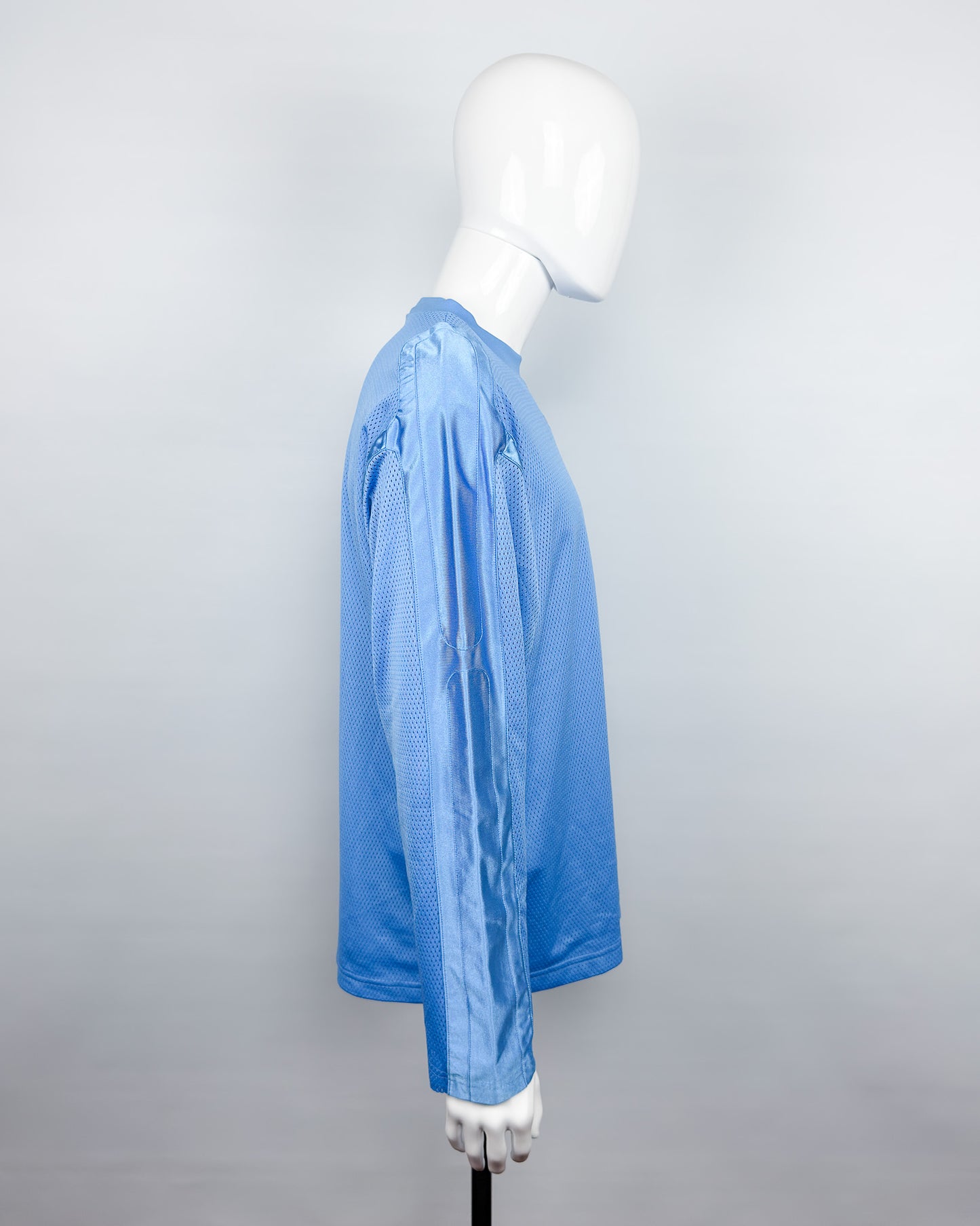 Nike Early 2000's Mesh Satin Sweatshirt - Size: Large